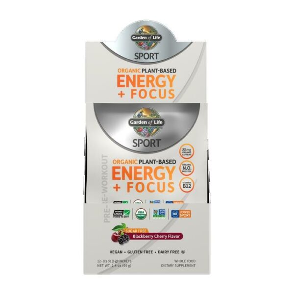 Garden Of life 12Pack Energy + Focus
