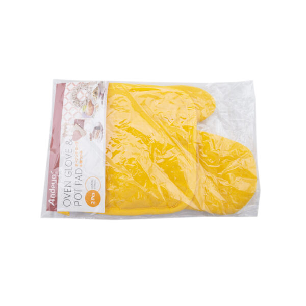 Andeya oven glove & pot pad 2pcs