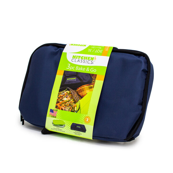 kitchen classic 3pc bake & go 3qt