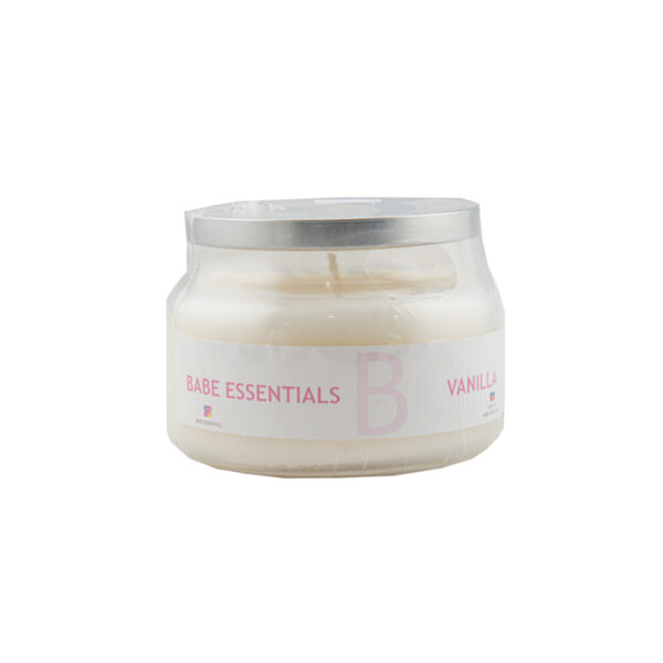 Babe Essentials Low/Wide Vanilla Candle