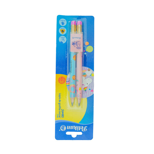 2pc pelikan jumbo black pencil