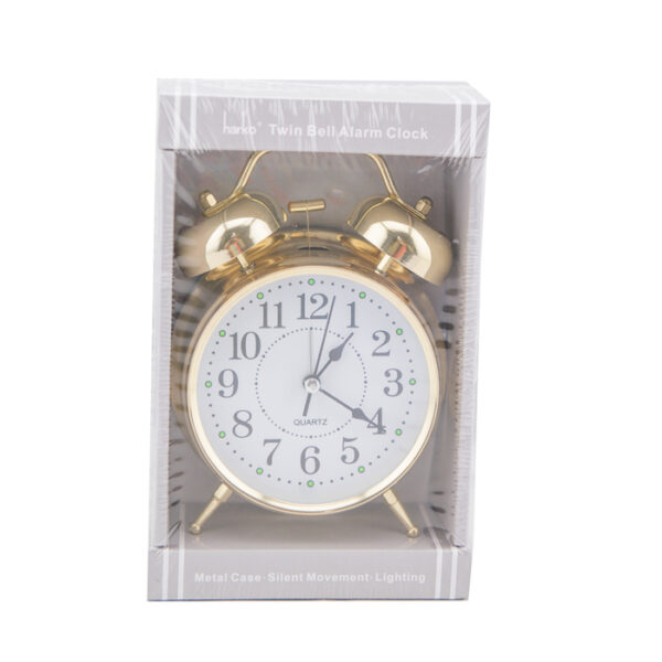 Metal Twin Bell Alarm Clock