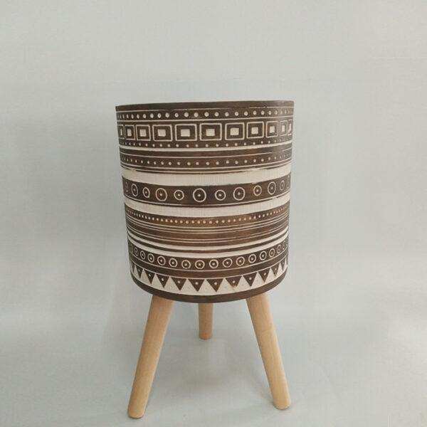 Faber Clay Gray Planter