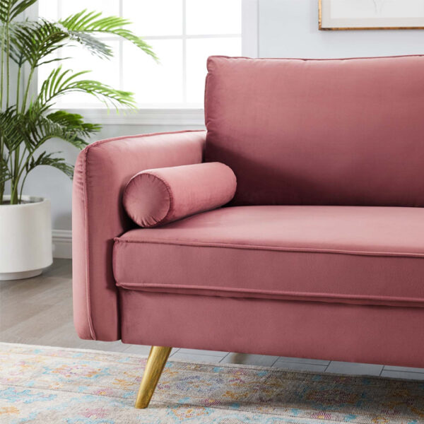 Sofa Revive Perfomance Velvet Dusty Rose