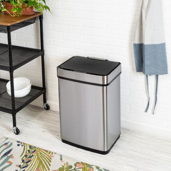 50L Stainless Steel Sensor Trash Can