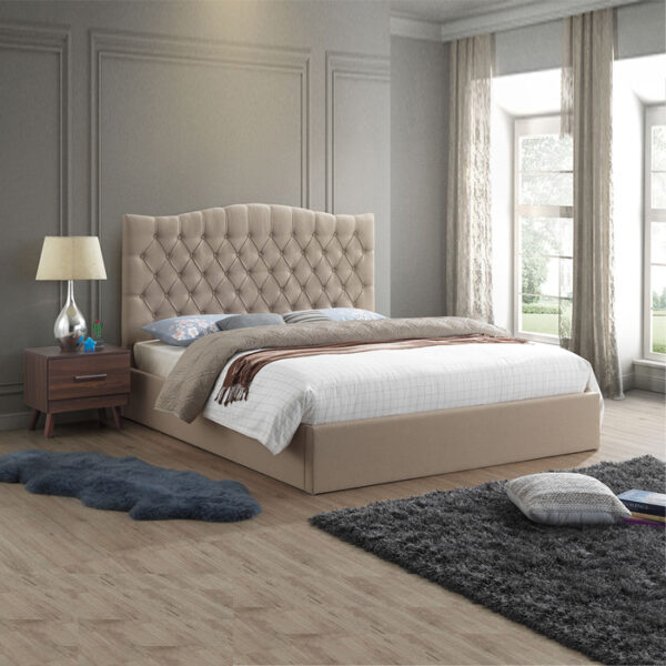 Ester King Bed Oak