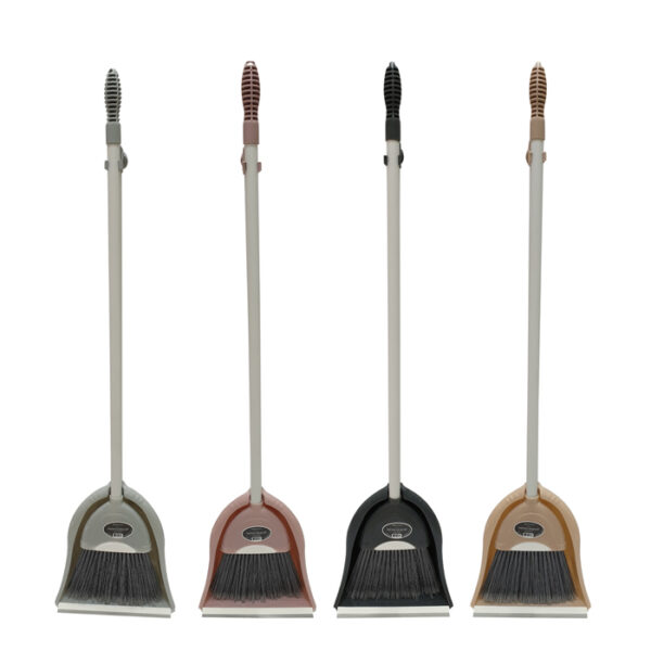 2 In 1 Butler Kanguru Long Handle Dustpan & Brush