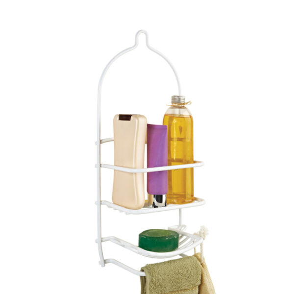 Shower Caddy White Midsize