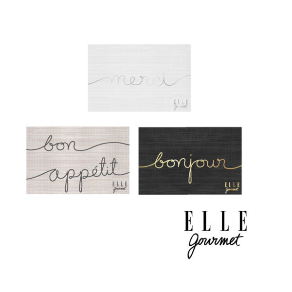 4 Pack Placemat Set Assorted