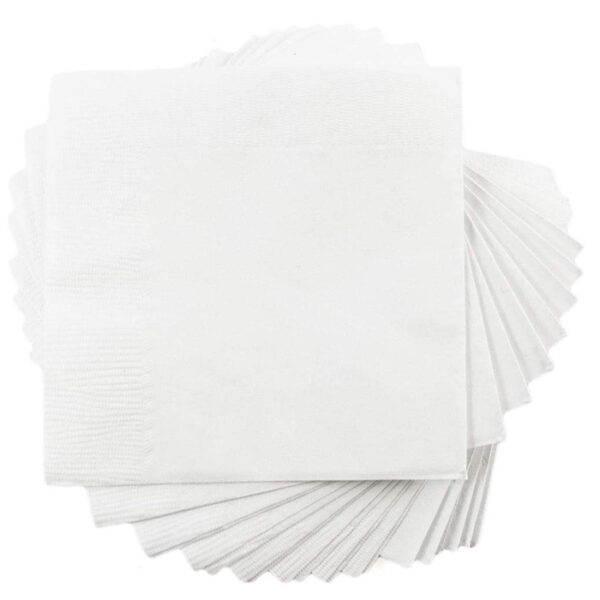 Snuggle Ultra 50 Sheets White Napkins