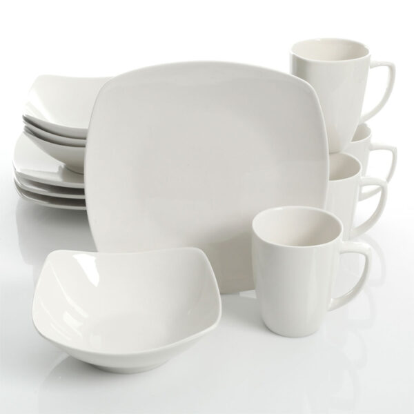 Zen Buffetware 12 Piece Ceramic Dinnerware Set