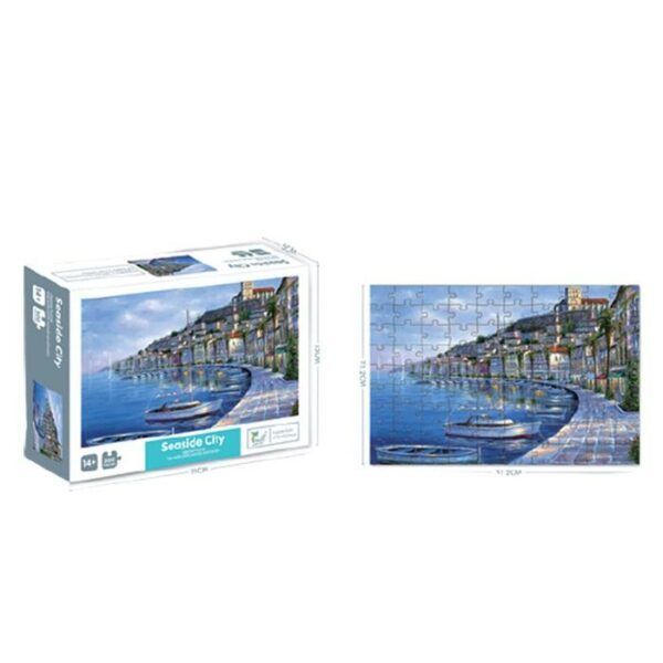 Jigsaw Puzzle Seaside City