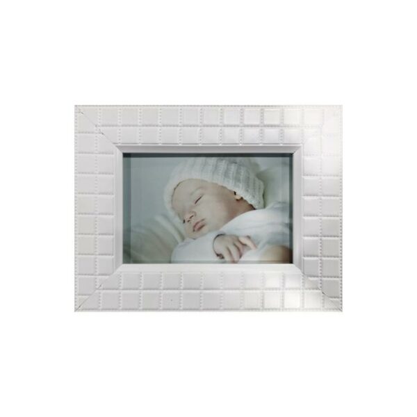 Plastic Photo Frame 4x6 White