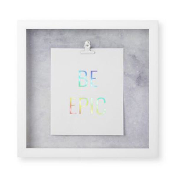 Motto Be Epic White