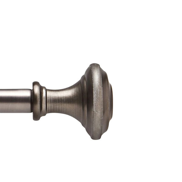 Felicity 5x8 Rod 18-36" Pewter