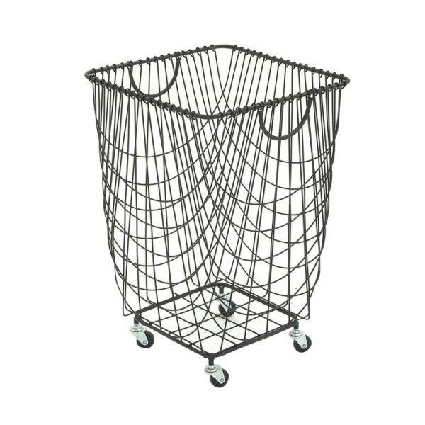 Metal Roll Storage Basket 16"W,24"H