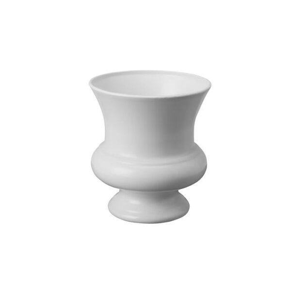 9 1/2" Designer Urn-White