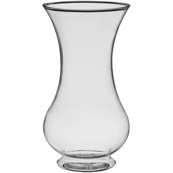 9 3/4" Pedestal Vase-Crystal