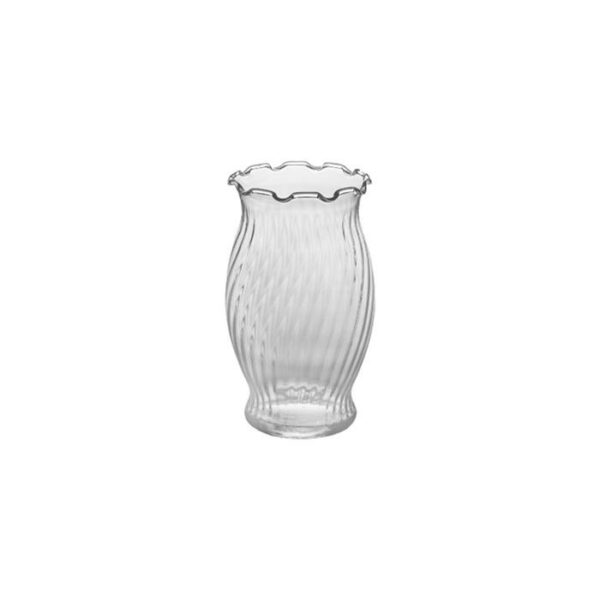 6 5/8" Fluted Vase-Crystal