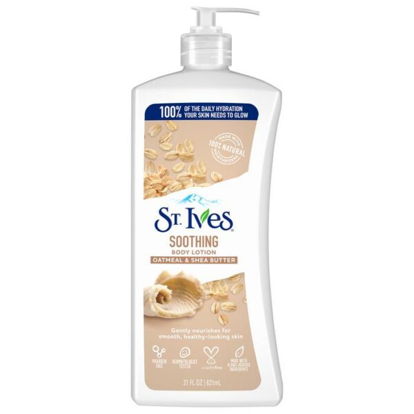 St Ives Body Lotion Soothing Oatmeal & Shea Butter