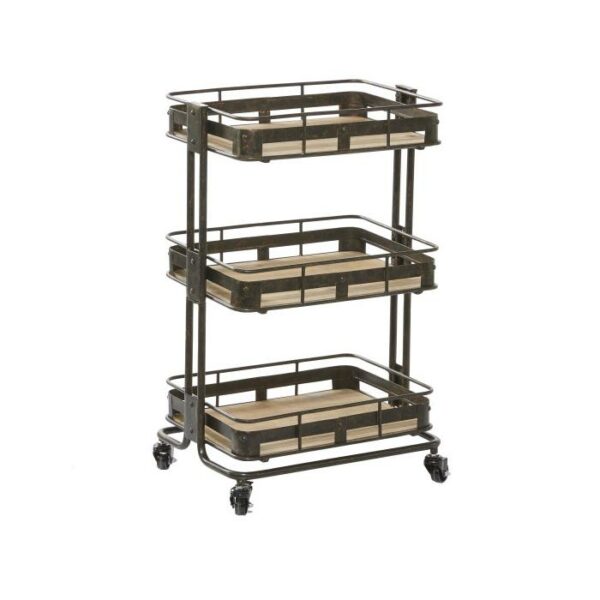 Metal Wood Cart