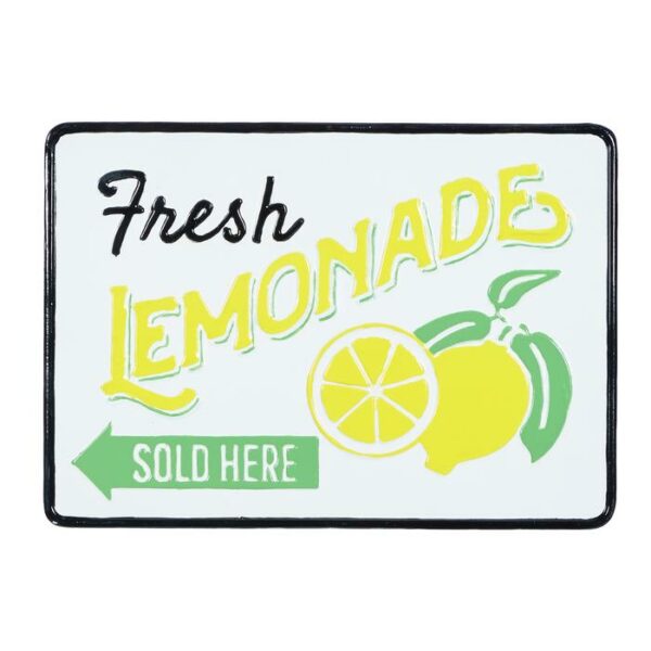 Metal Wall Art Fresh Lemonade