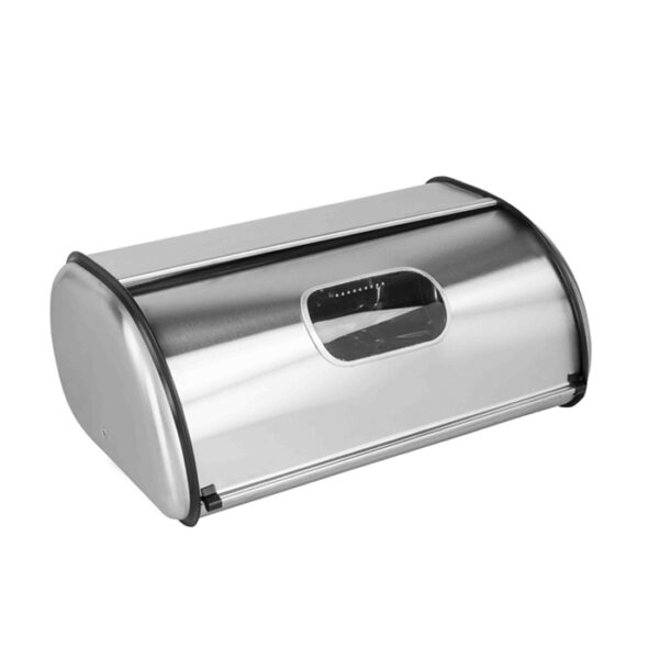 Stainless Steel Bread Box With Window