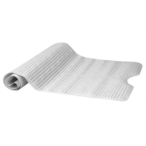 36" Bath Mat Dots White