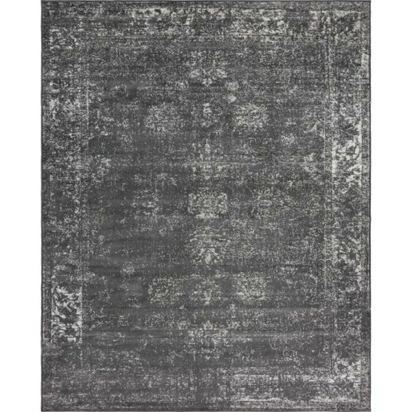 Casino Sofia Rug Dark Gray 8X10 Rectangular