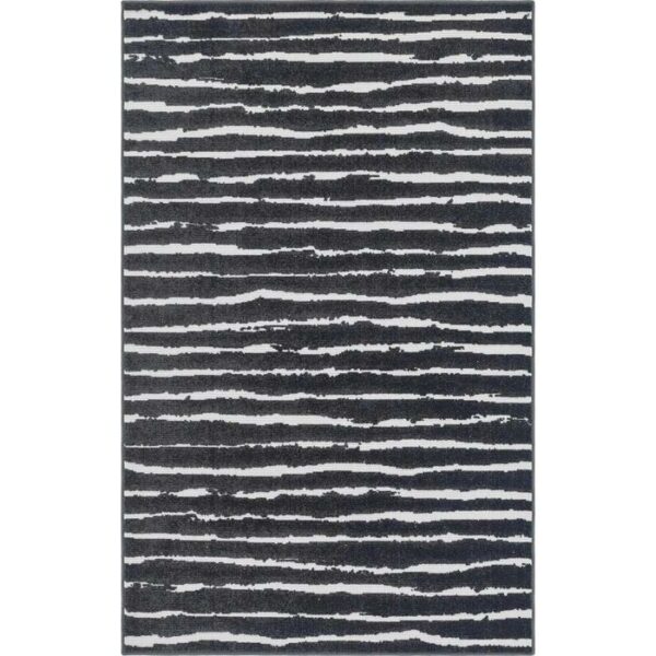 Sabrina Soto Ola Outdoor Rug Black 5X8 Rectangular