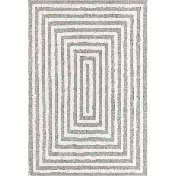 Sabrina Soto Casa Rug Gray 5X8 Rectangular