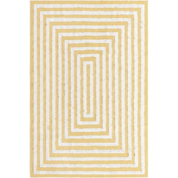 Sabrina Soto Casa Rug Yellow 5X8 Rectangular