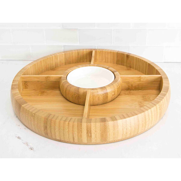 Chip N Dip Set With Ceramic Bowl