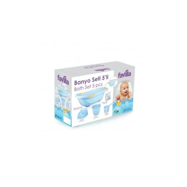 Favilla Baby Bath Set 5 Pieces