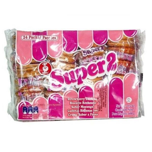 24 Packs Strawberry Cookies Super2