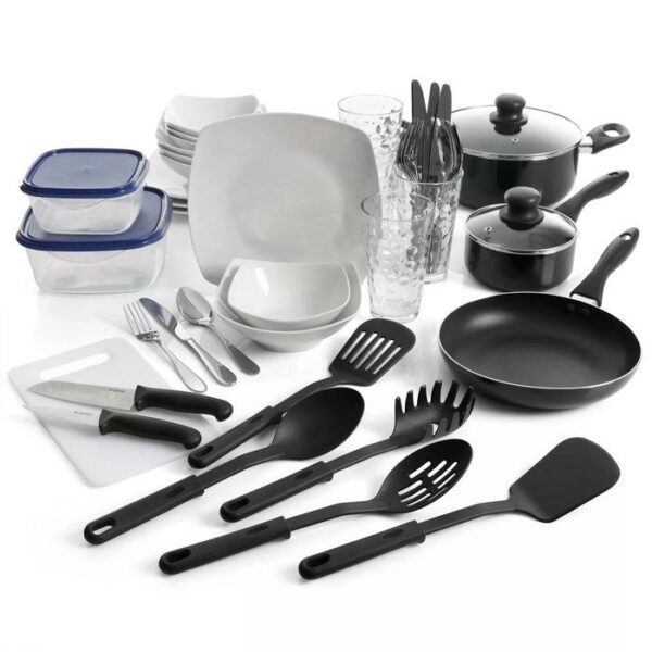 All U Need Dinnerware Combo Set 45 Pieces