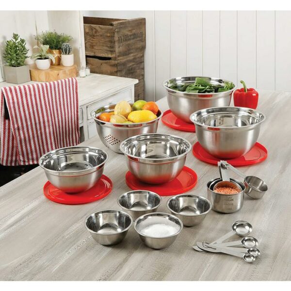 Branfield 21 Pieces Stanless Steel Food Prep Set