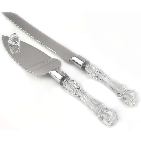 Stainless Steel Cake Server & Cake Knife Assorted