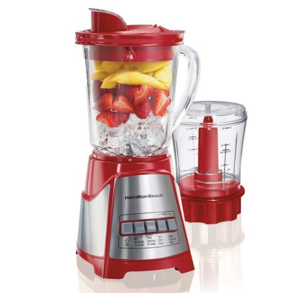 Hamiltom Beach Blender & Chopper Red