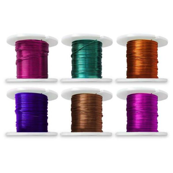 Beading/Jewelry WireMetallic 6 Spools 28g