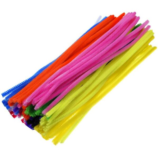 Pipe Cleaners Multi Mix 6 Mm x 30 Cm 100 Pack