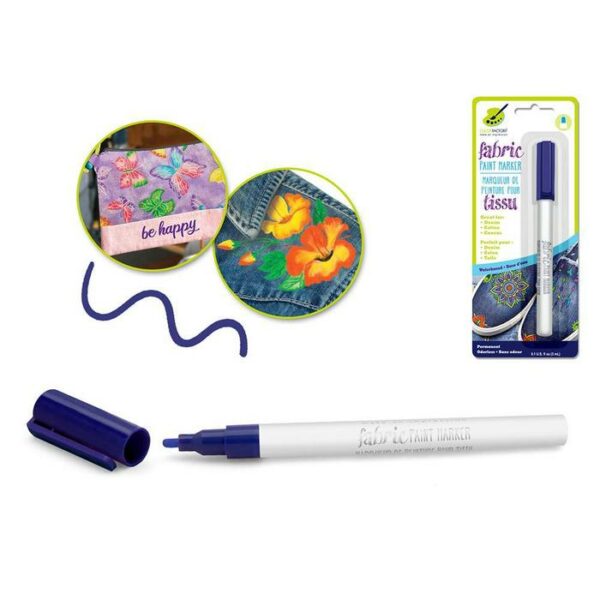 Fabric Paint Blue Sapphire Marker Permanent 3 ml