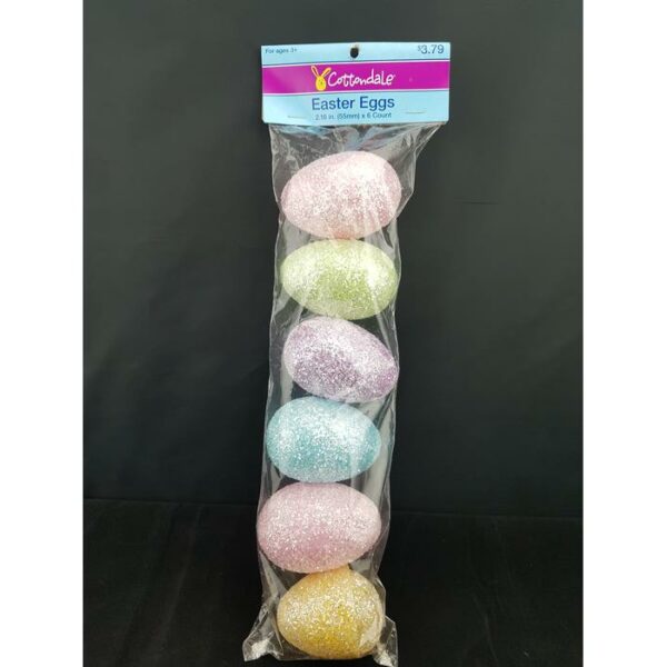 Fashion Easter 6 Pack Large Eggs