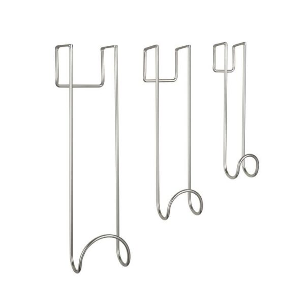 Swoop Over The Door Hooks Nickel