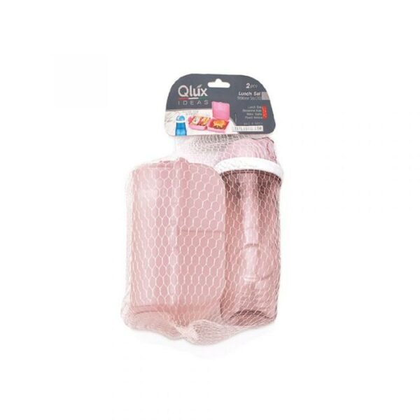 Lunch Box With Water Bottle Set Assorted Colors