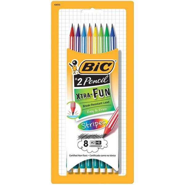 Bic Extra Fun Pencil 8 Count