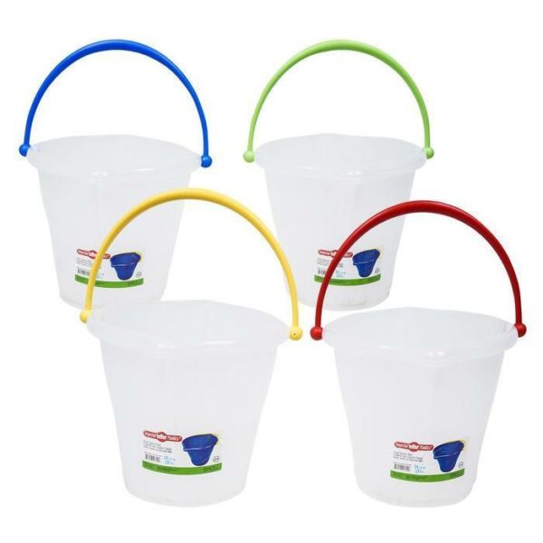 Plastics Dual Spout Pail 14 Quart Assorted Color