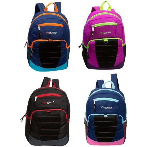 Prosport Triple Pocket Backpack With Ted Pocket