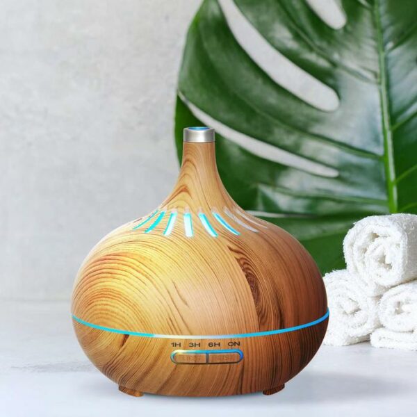 Wood Transfer Ultrasonic Diffuser Oak Metallica