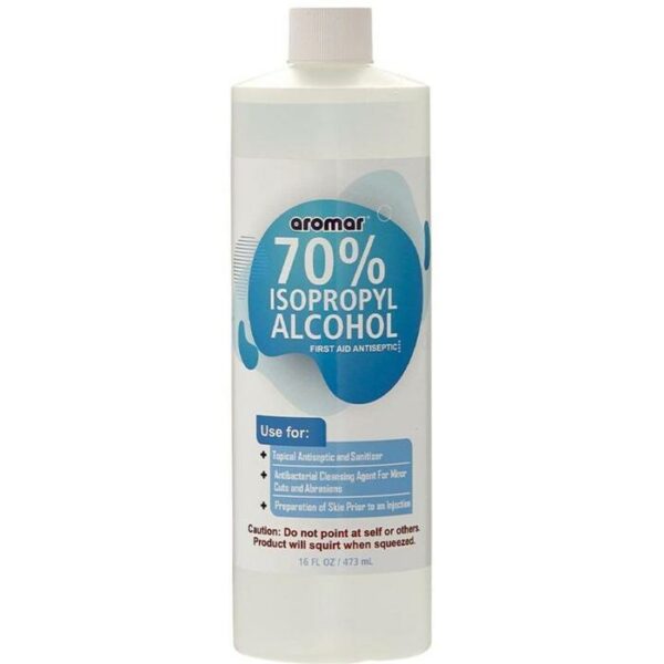 16.oz Unscented Isopropyl Alcohol 70%